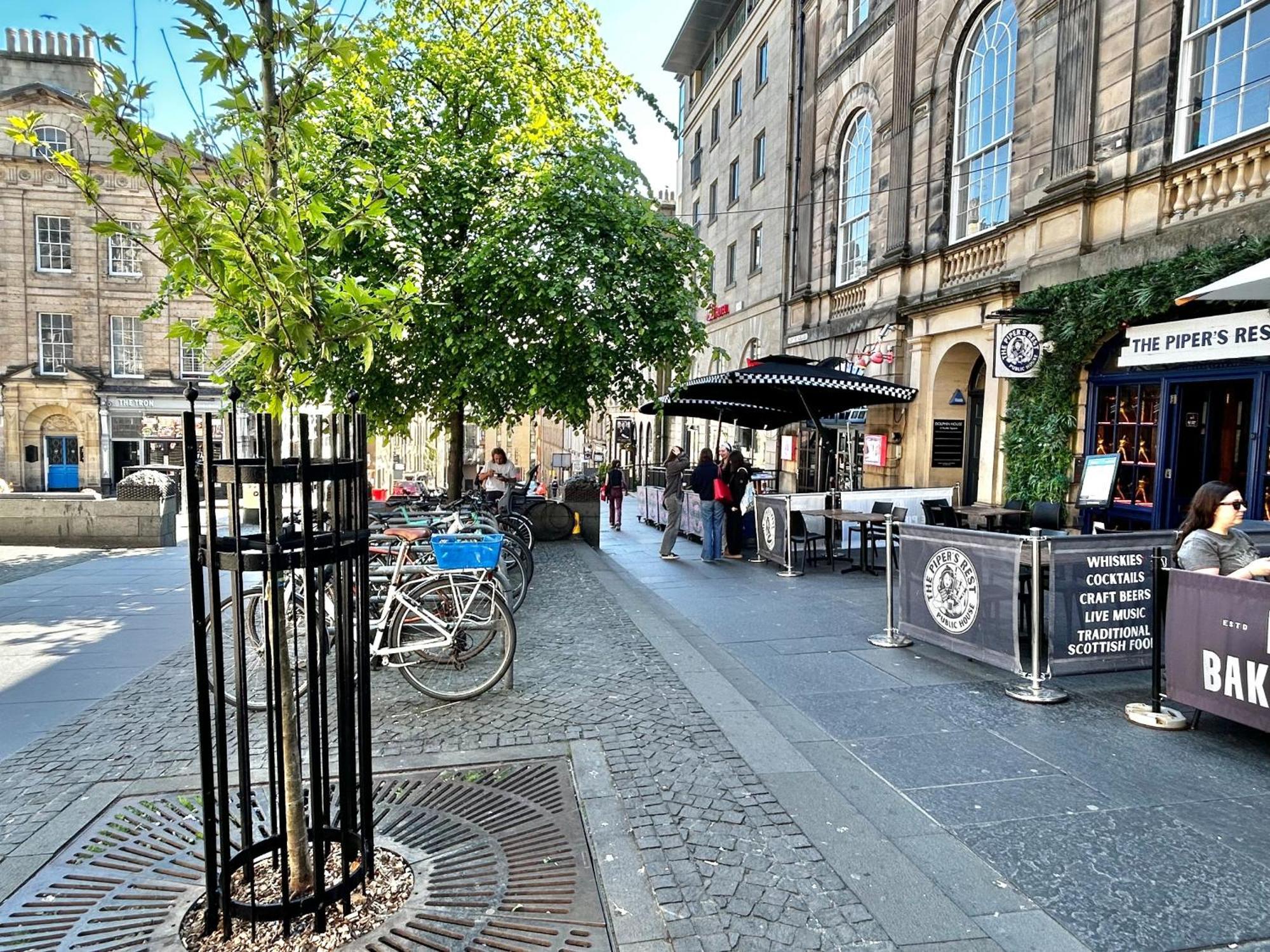 Blair St Burns Apt Old Town Edinburgh Dış mekan fotoğraf