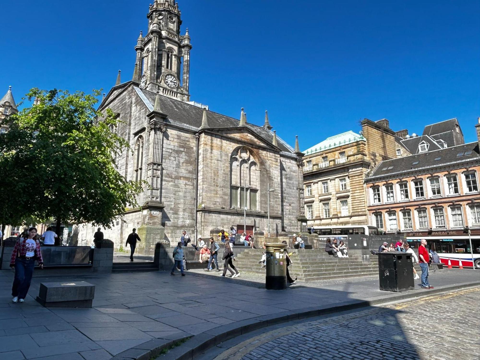 Blair St Burns Apt Old Town Edinburgh Dış mekan fotoğraf