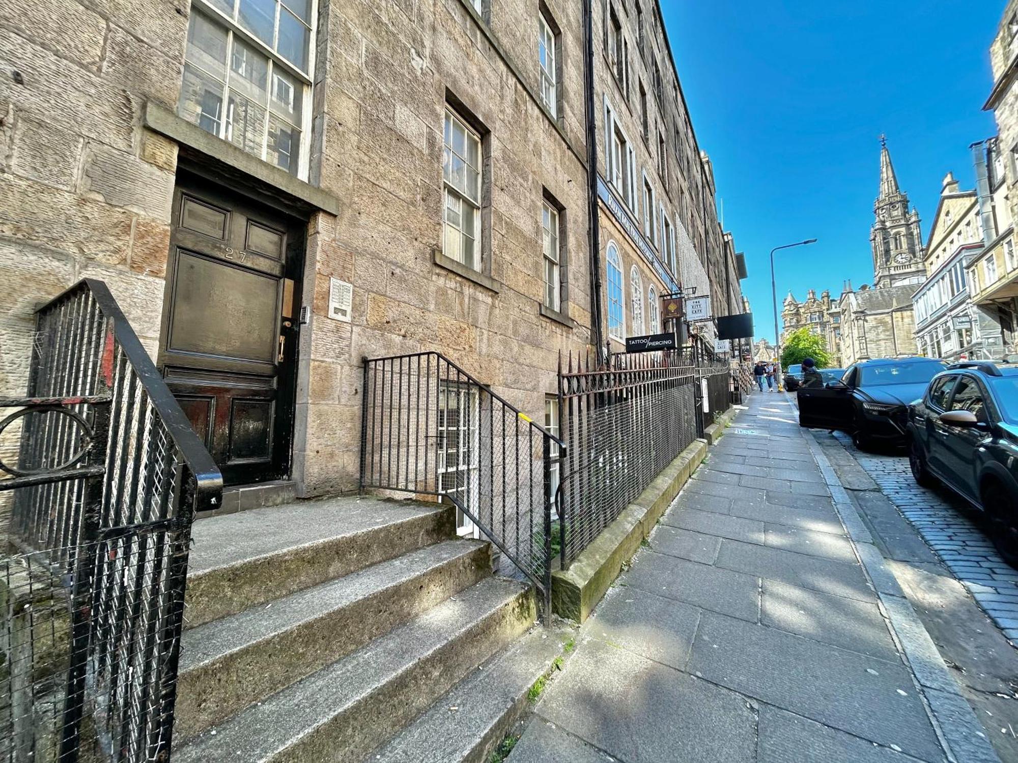 Blair St Burns Apt Old Town Edinburgh Dış mekan fotoğraf